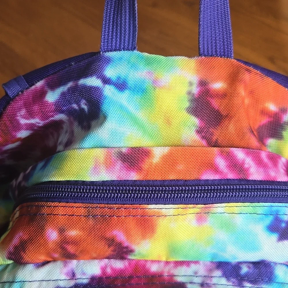 Jan-Sport TransTie-Dye Multi-Compartment Zipper Backpack